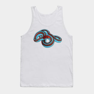 San Francisco garter snake cartoon illustration Tank Top